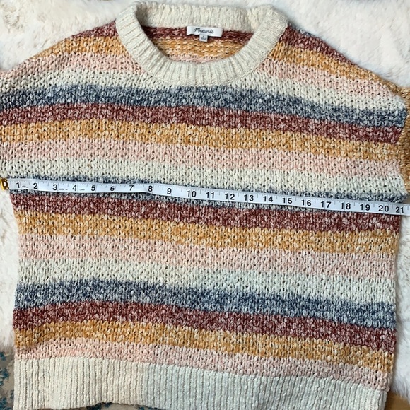 Madewell Baez Pullover Striped Sweater Size Small - Picture 10 of 14